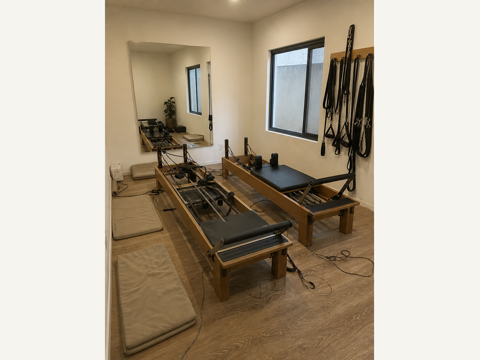 Estúdio pilates: antes