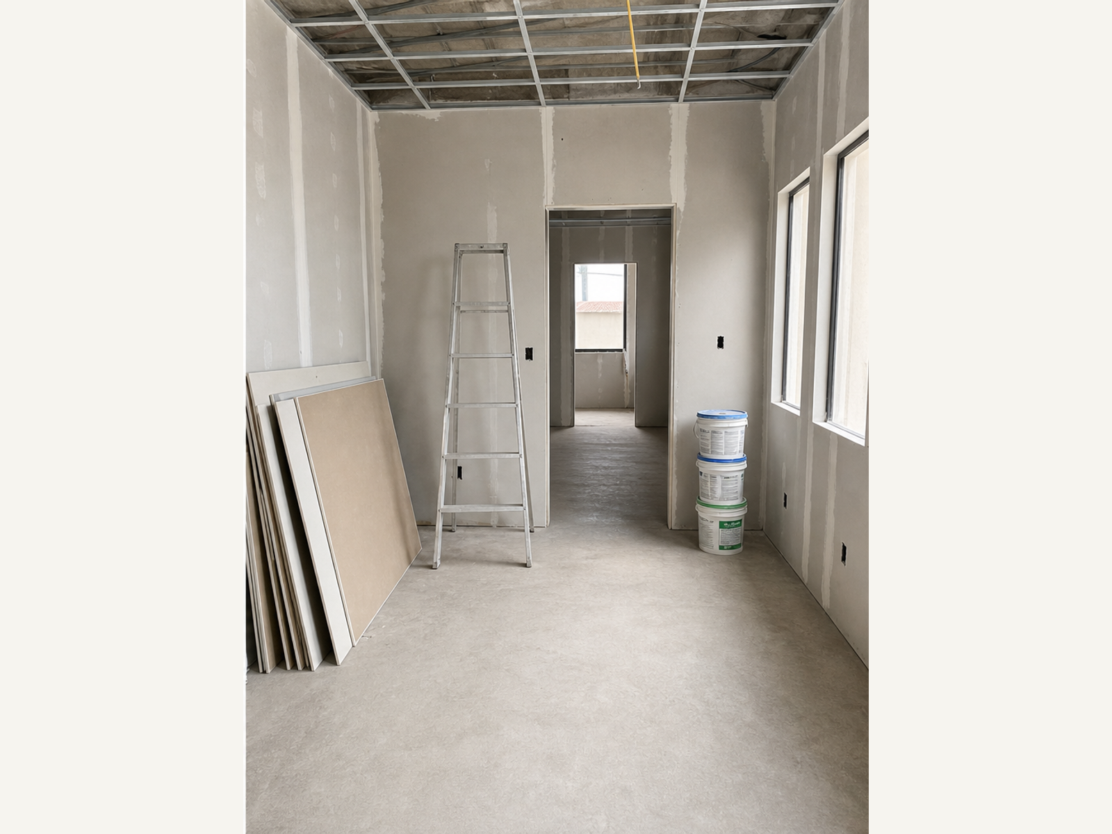 Obra organizada: depois