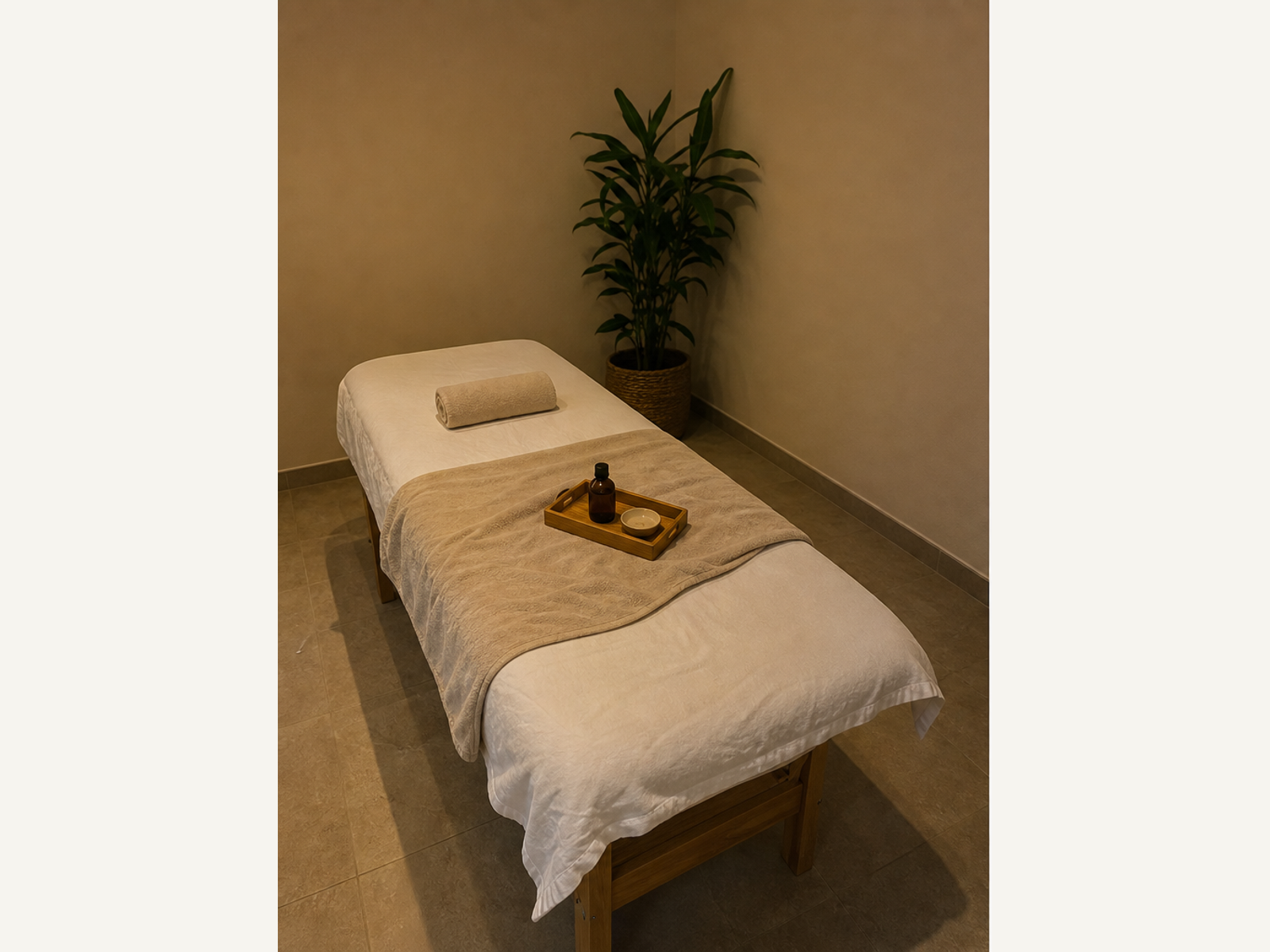 Massagem spa: antes