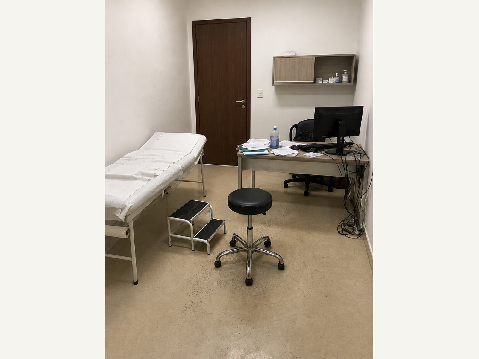 Consultório confiável: antes
