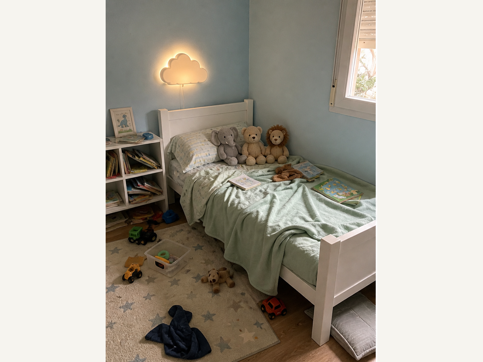 Quarto infantil: antes