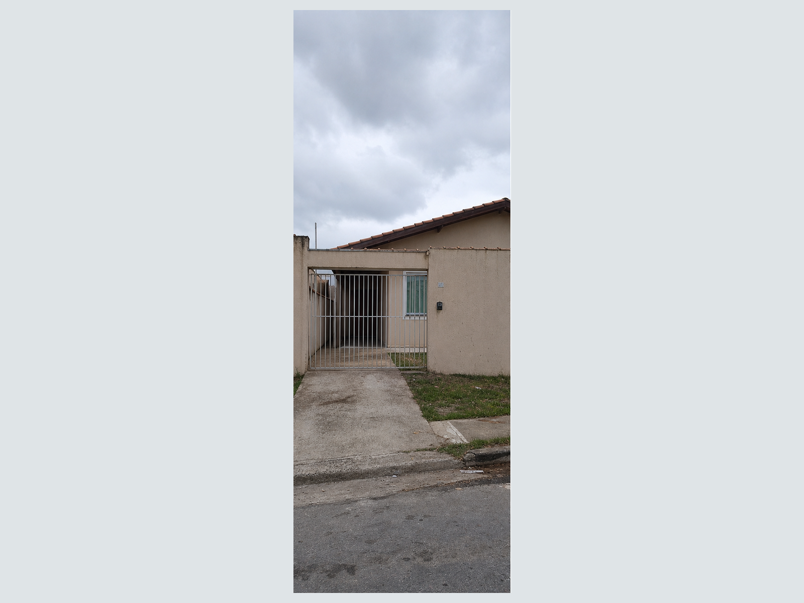 Fachada venda: antes