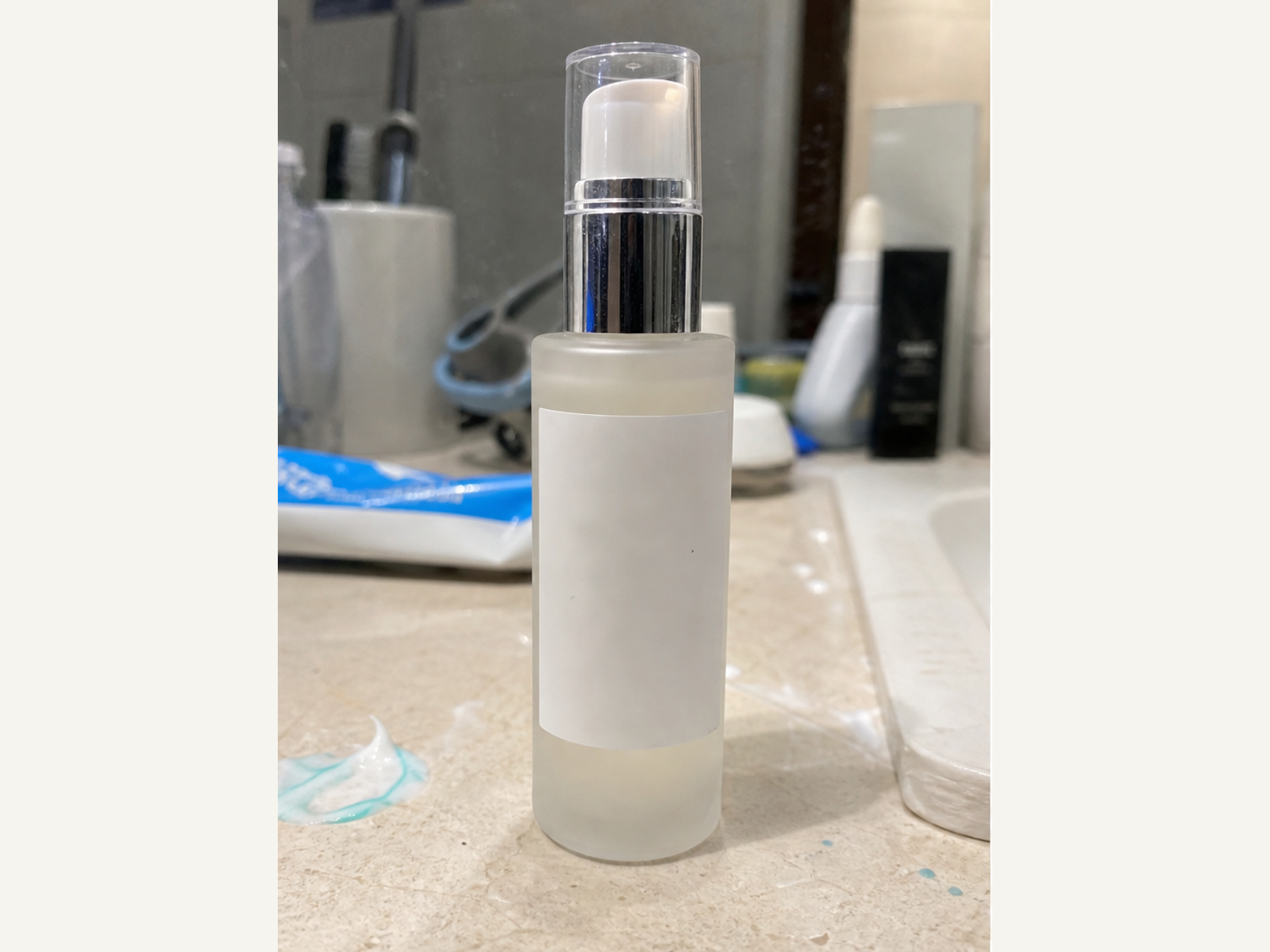 Cosmético premium: antes