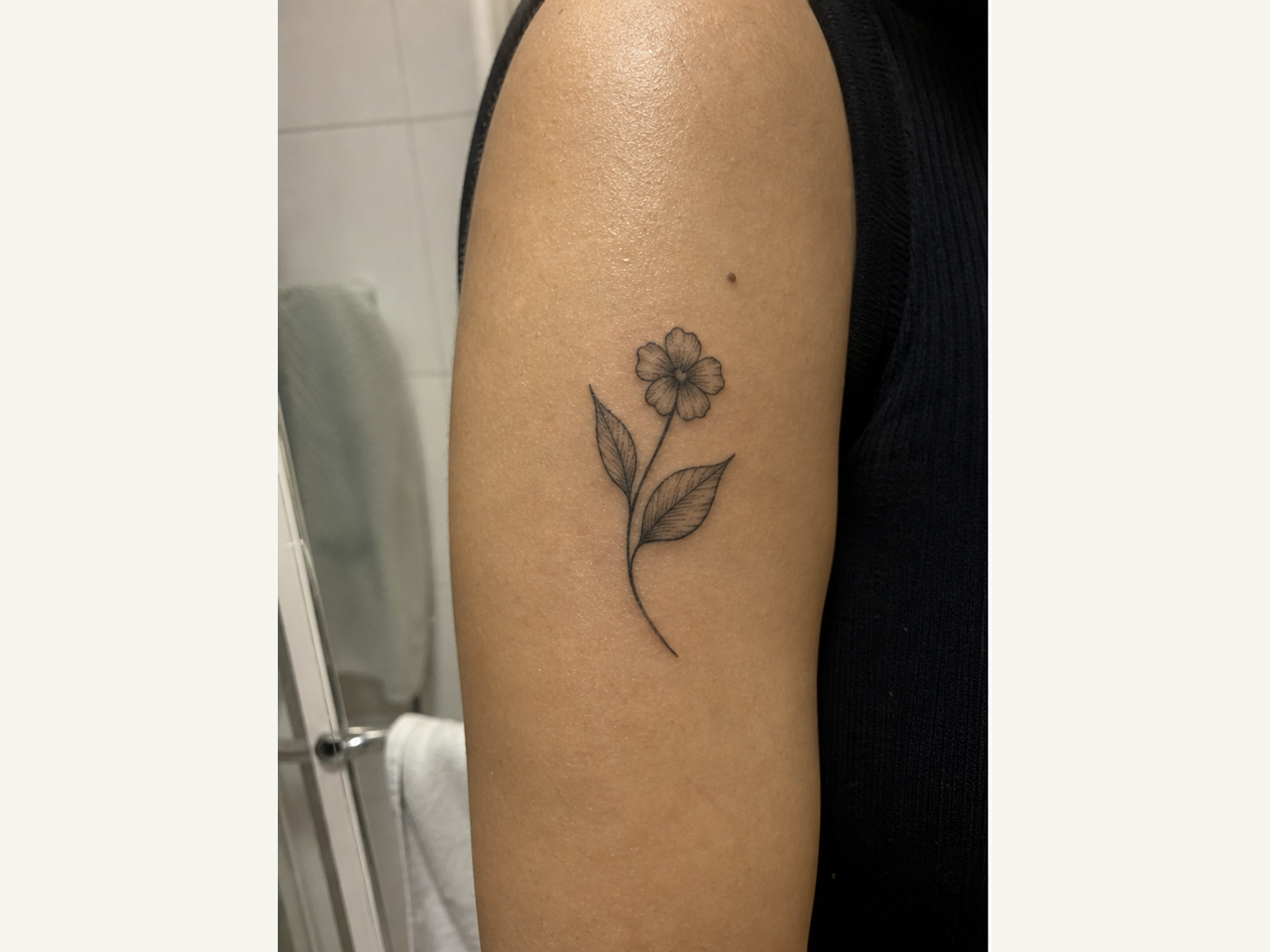 Tattoo cicatrizada: antes