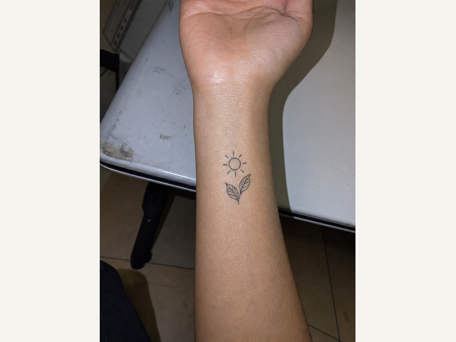 Mockup tattoo: antes